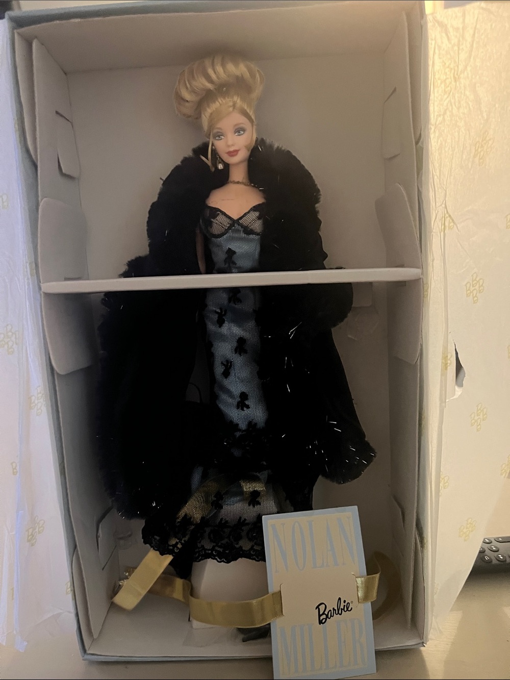 Nolan Miller Couture Collection Barbie Evening Illusion VNT - Picture 3 of 14